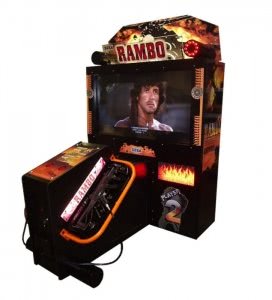 Rambo Deluxe Arcade Machine