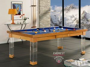 Billiards Plaisance Everest Slate Bed Pool Table