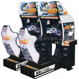 Initial D Twin Arcade Machine