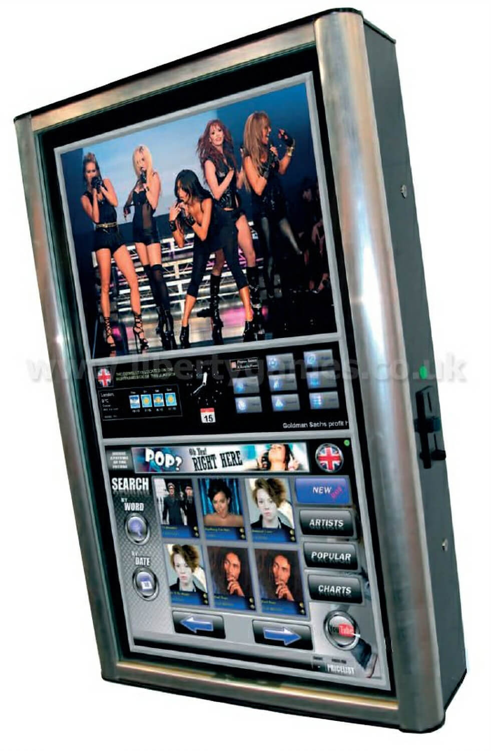 Wall Mounted Jukeboxes Liberty Games