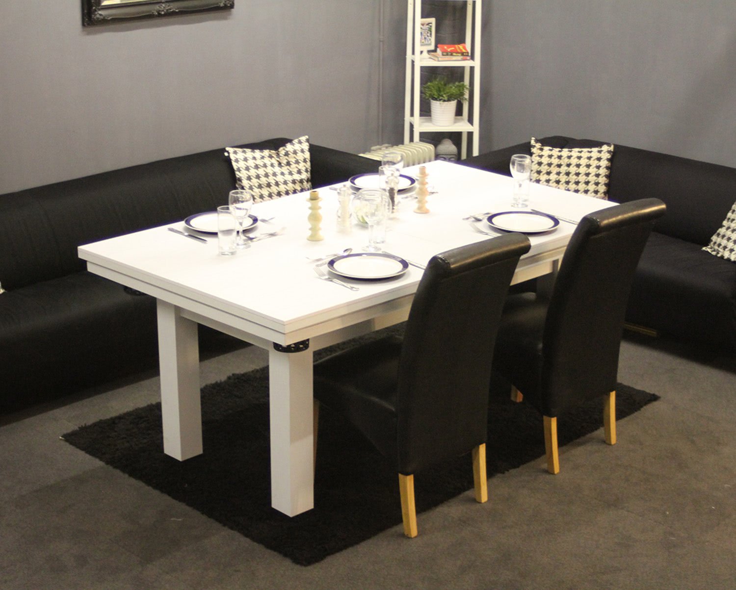 amalfi pool dining table