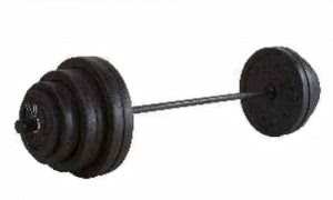 135kg Olympic Vinyl Barbell Set
