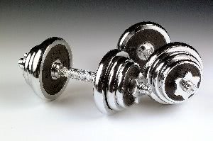 20kg Chrome Dumbbell Set