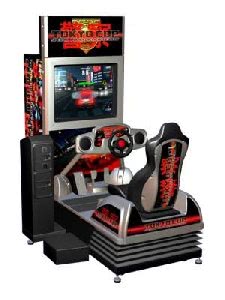 Tokyo Cop Deluxe Arcade Machine