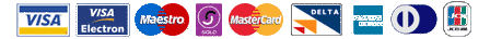 We accept most major credit cards