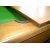 Sectional top rests on pocket rubbers