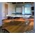 Luxury Roman - 7ft Table with Glass Legs and Plexiglass Dining Top