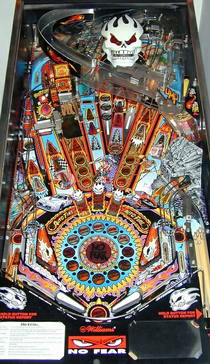 No Fear Dangerous Sports Pinball Machine Liberty Games