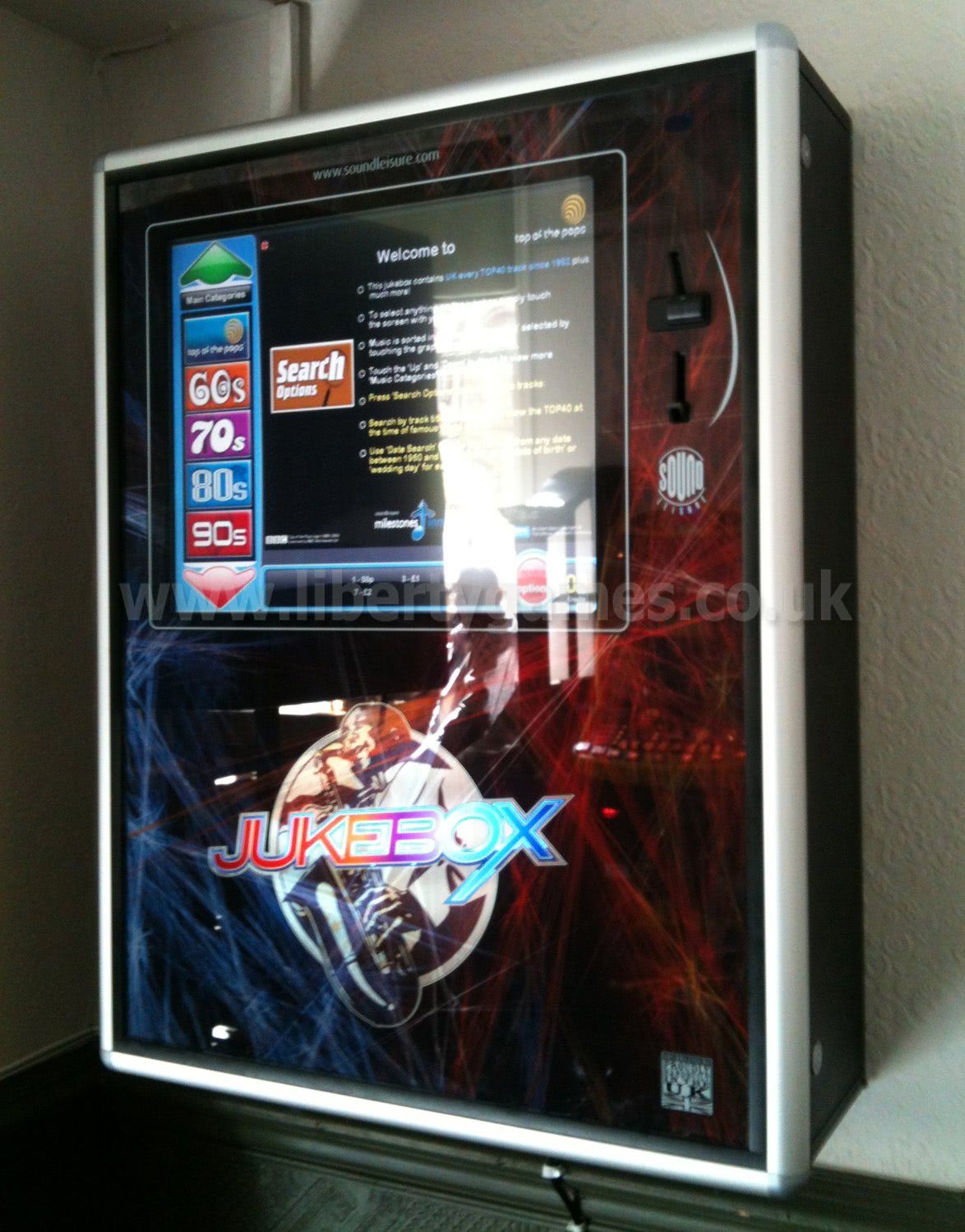 Digital Jukeboxes Liberty Games