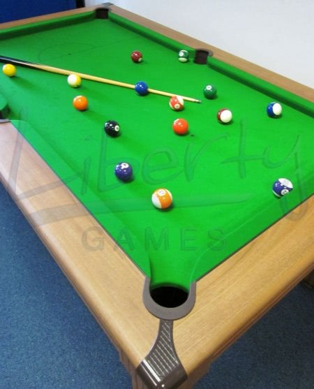 Traditional Pool Table Walnut Finish