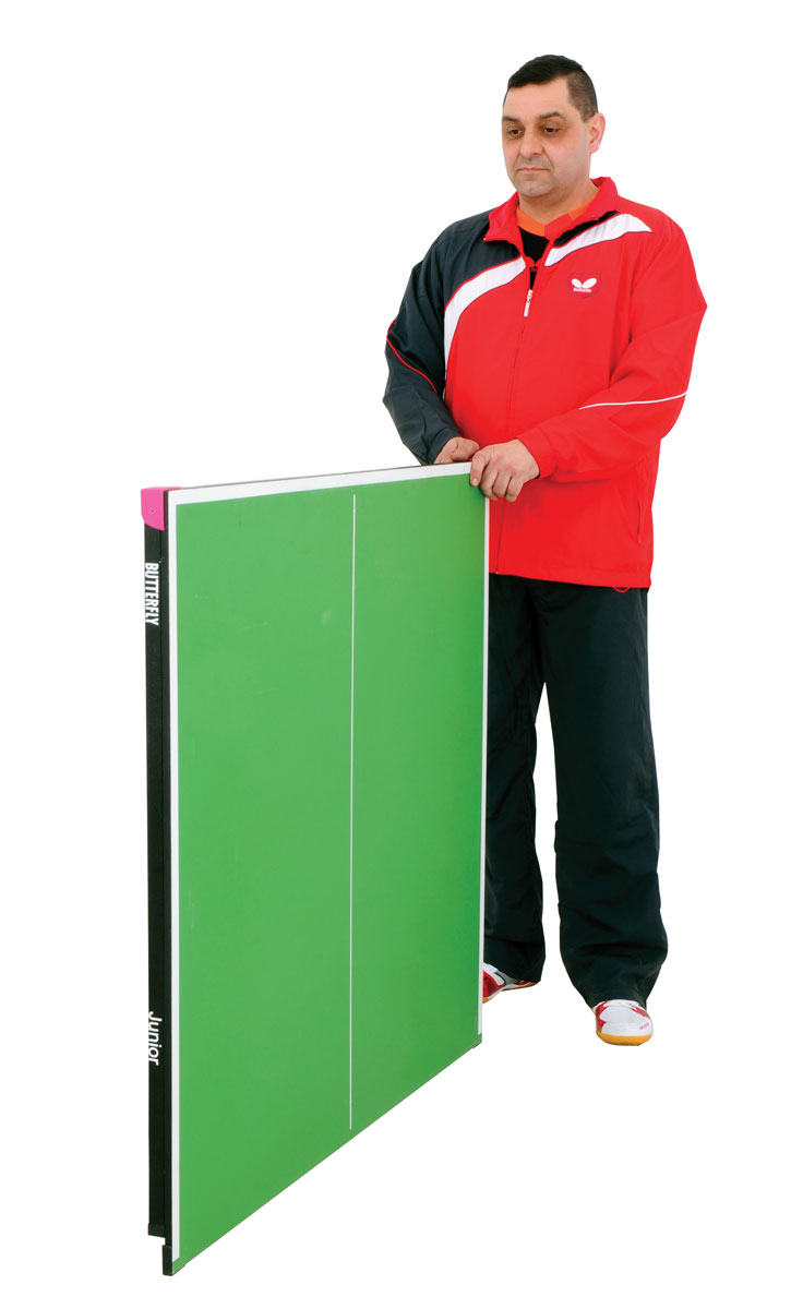 Butterfly Start Sport table in folded position
