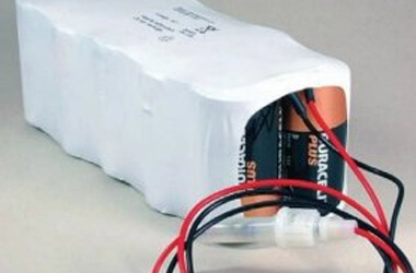 Pool table battery pack