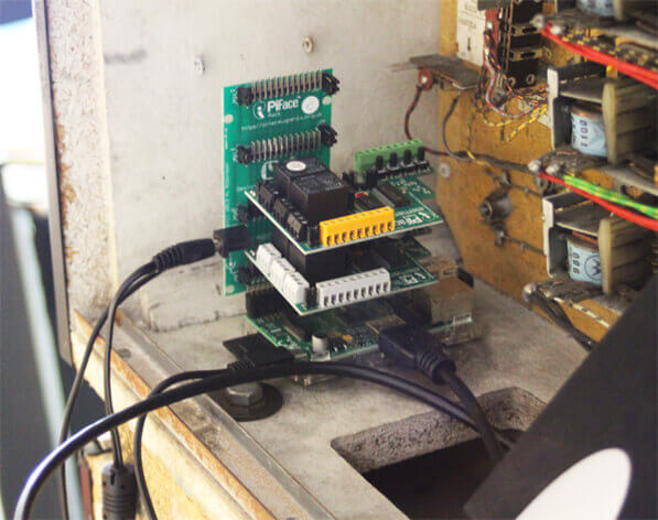 How the piface is hooked up