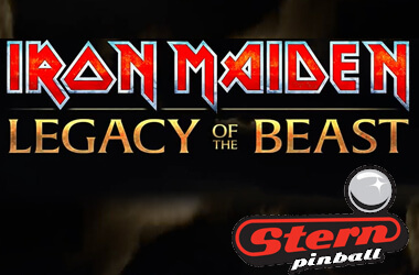 Iron Maiden pinball logo