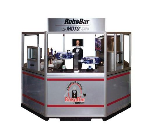 The Robobar robotic home bar machine