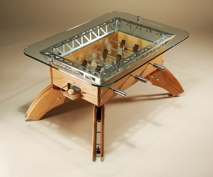 The Offside coffee football table.