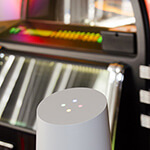 Google Voice Controlled Games Room