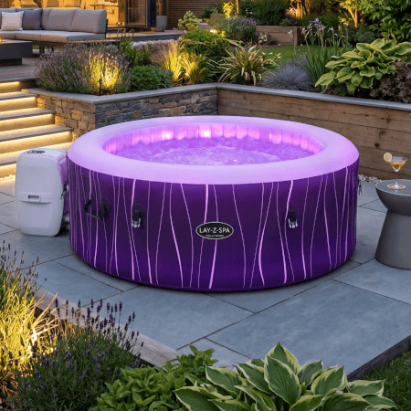 Wilton Bradley Light Lay-Z-Spa Hollywood Airjet Hot Tub