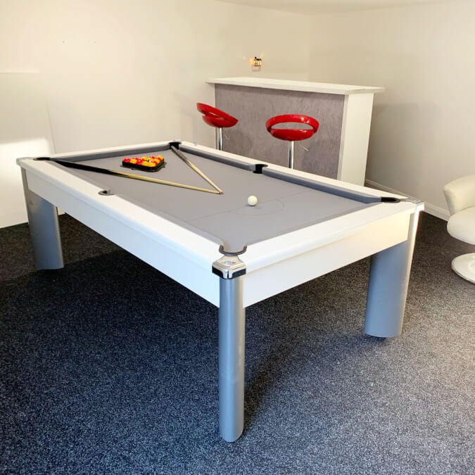 Fusion Slate Bed Pool Dining Table