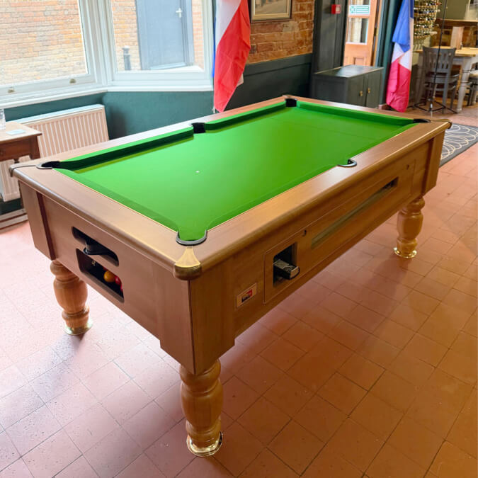 Richmond Coin Op Slate Bed Pool Table