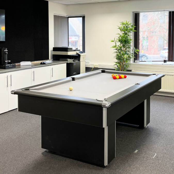 Classic Slimline Slate Bed Pool Table