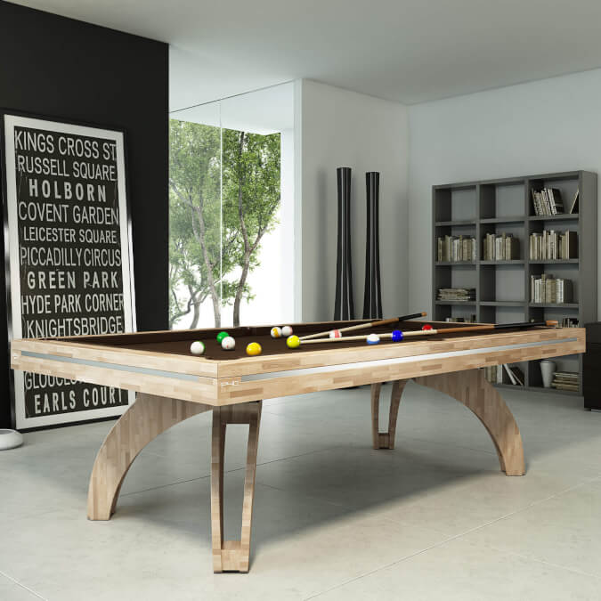 Etrusco P40 Luxury Slate Bed Pool Dining Table