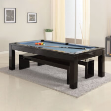 The Phoenix Solid Wood 7ft Slate Bed Pool Dining Table