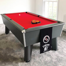 Blackball Slate Bed Pool Table