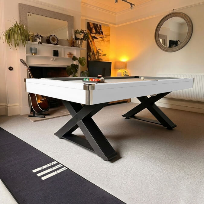 Pureline Kendo Pool Dining Table & Table Tennis Top - 6ft/7ft