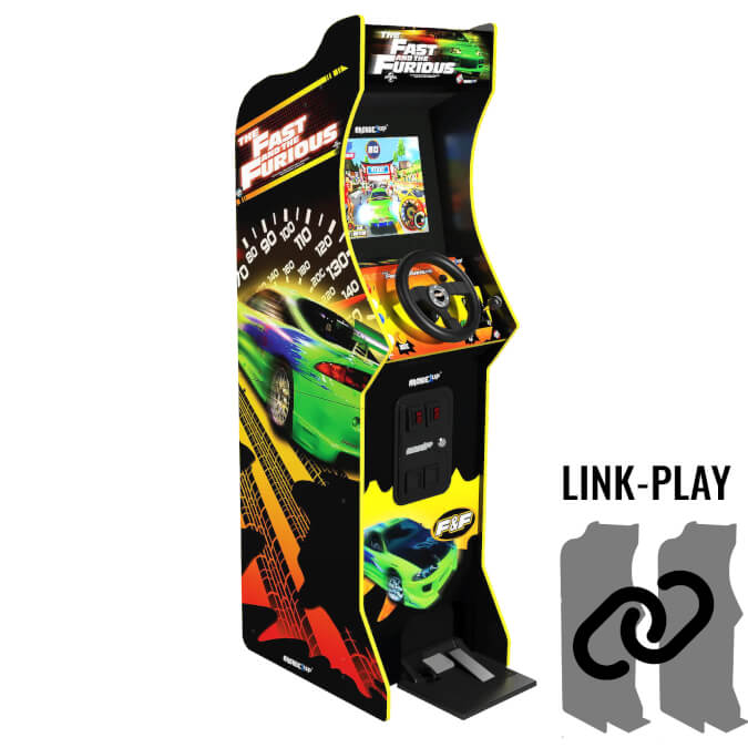 Arcade1Up The Fast & The Furious Deluxe Arcade Machine