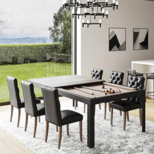 Aramith Conver-Table 7ft American Slate Bed Pool Dining Table