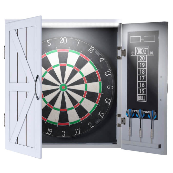 Premium Darts Set with Integrated Light by Strikeworth