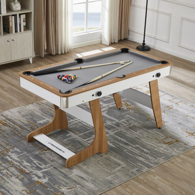 Strikeworth Streamline Folding 5ft Pool Table