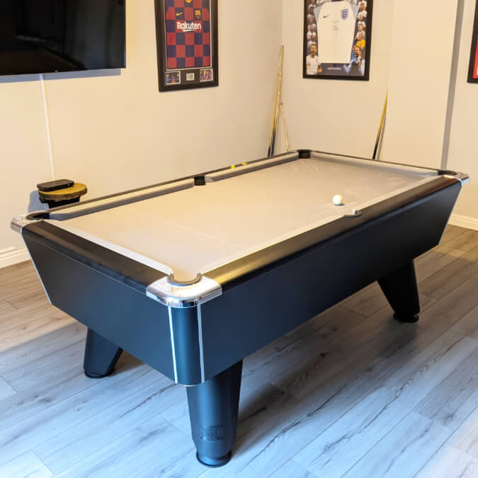 Graded Stock: Supreme Winner Slate Bed Pool Table