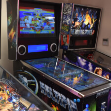 MultiPin Virtual Pinball Machine in our showroom