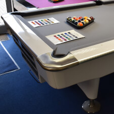 PureLine LA Pro American Slate Bed Pool Table in our showroom