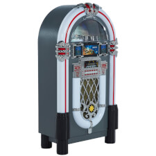 Pureline 105 Retro Bluetooth & CD Jukebox in our showroom