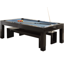 The Phoenix Solid Wood 7ft Slate Bed Pool Dining Table