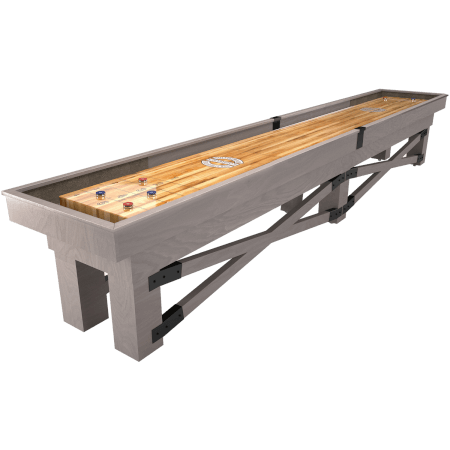 Champion Rustic Shuffleboard Table