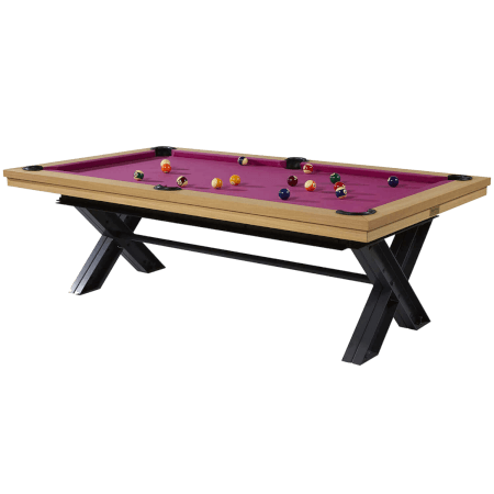 Meteor Luxury Slate Bed American Pool Table