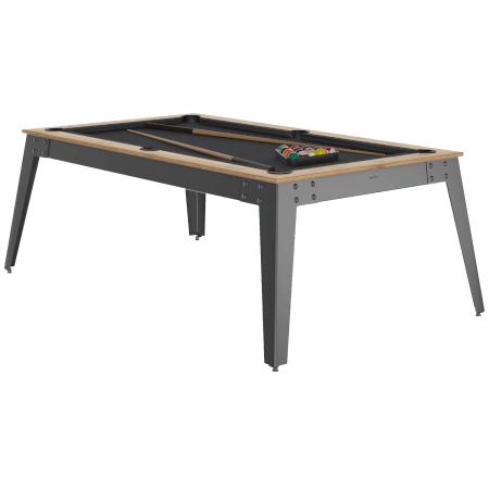 The Steel 6ft Slate Bed American Pool Table