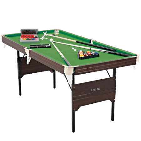 Pureline 6ft Folding Snooker & Pool Table