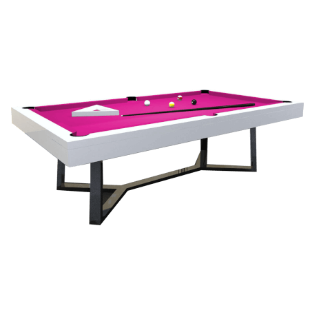 The Silverlight Deluxe Slate Bed Pool Table