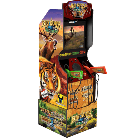 Arcade1Up Big Buck Hunter World™ Arcade Machine + Riser