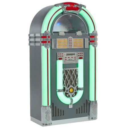 Graded Stock: Pureline 128V Retro Bluetooth CD & Vinyl XL Jukebox