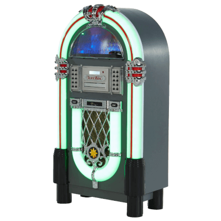 Graded Stock: Pureline 105V Retro Bluetooth, CD & Vinyl Jukebox