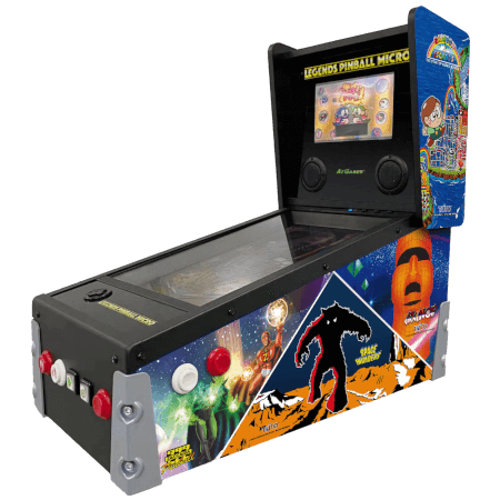 Graded Stock: AtGames Legends Micro Virtual Pinball Machine