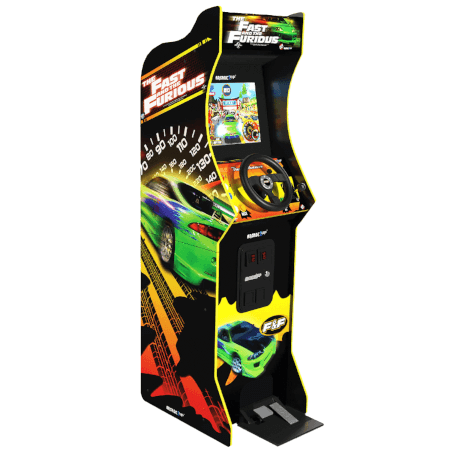 Graded Stock: Arcade1Up The Fast & The Furious Deluxe Arcade Machine