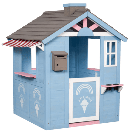 Icecream Wooden Playhouse by Swing King