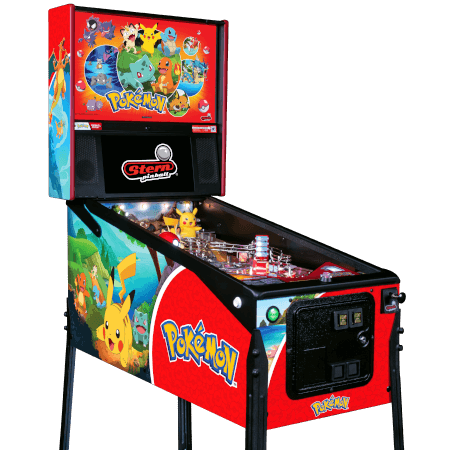 Stern Pokemon Premium Pinball Machine 